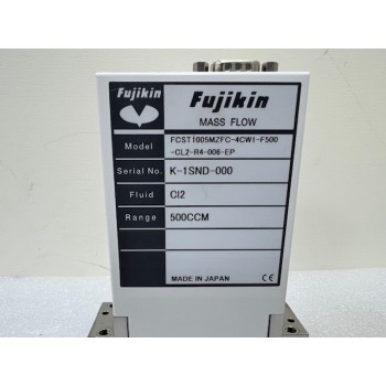 Fujikin FCST1005MZFC-4CW1-F500-CL2-R4-006-EP T1000M Cl2 500CCM MFC